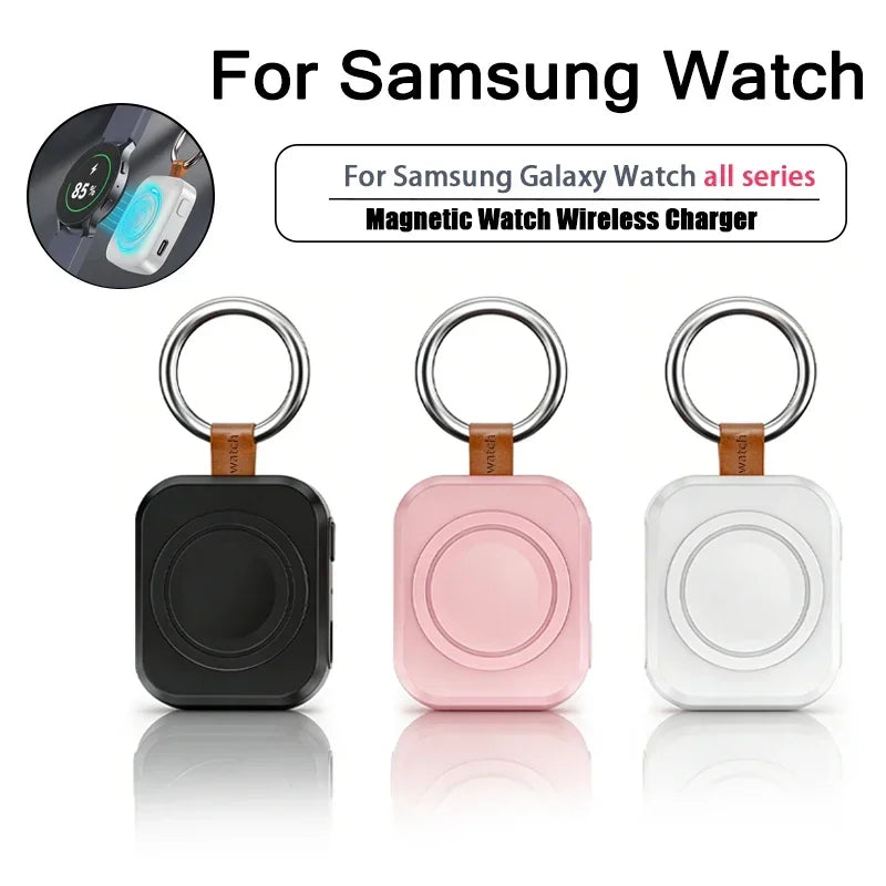 Magnetic Wireless Portable Watch Type C Fast Charger for Samsung Galaxy Watch 8/8 Classic/Ultra/5/4 Pro/4/3 Active Fast Charging