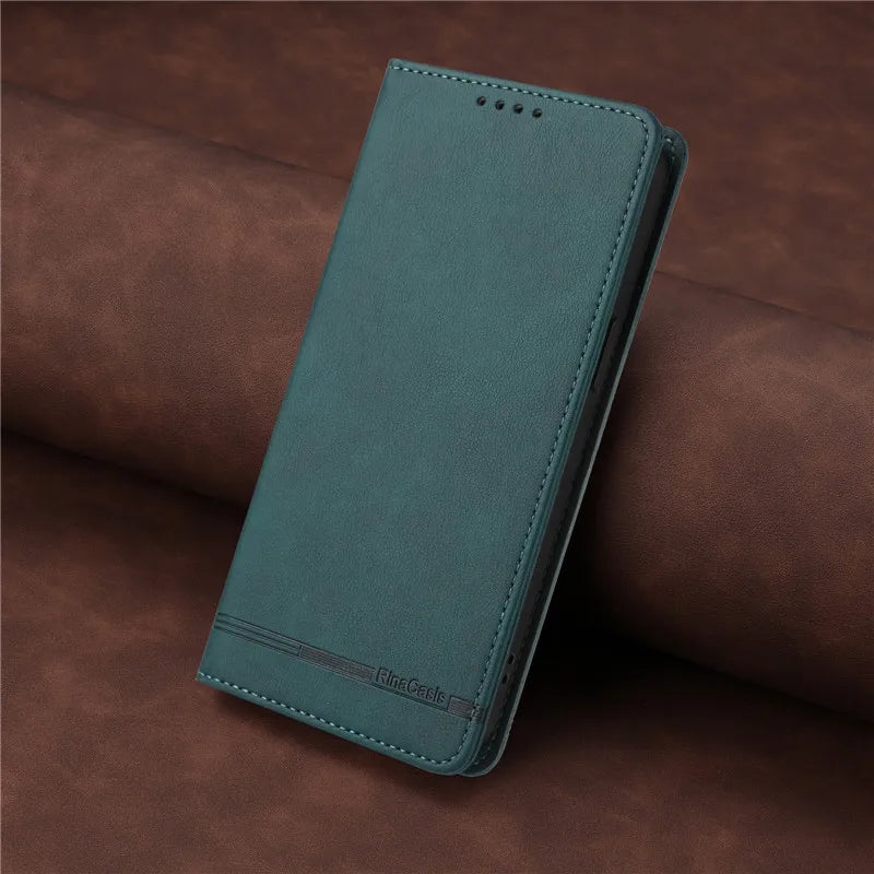 Leather Retro Anti-theft Wallet Flip Case For Samsung Galaxy Note 20 Ultra 10 Lite Note10 Plus 8 9 Cover Magnetic Hasp Card slot