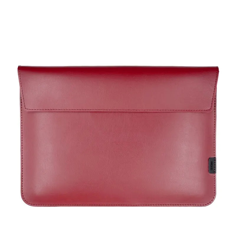 Simple Design 13/14/15/16 Inch Laptop Sleeve Case for M1 MacBook Air 13.6 Pro 14 16 PU Leather Laptop Pouch For HP Dell Huawei