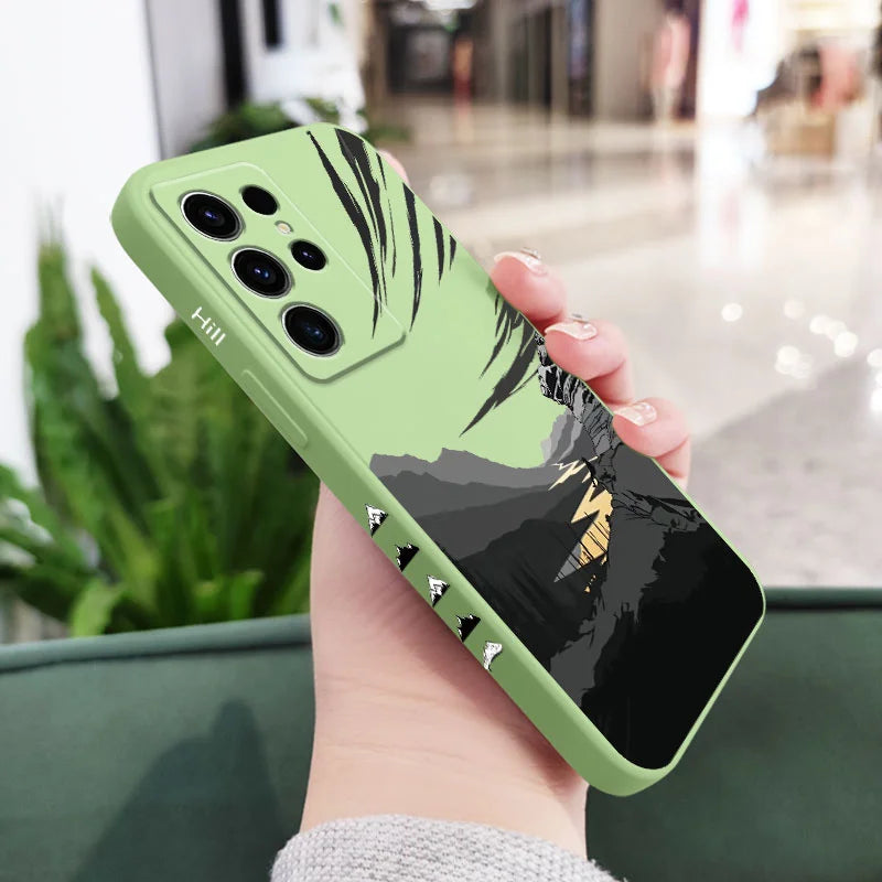 Relaxed Mind Phone Case For Samsung Galaxy S25FE S24 S23 S22 S21 S20 S10 S10E S9 Ultra Plus FE Note 20 Ultra 10 9 Plus Cover