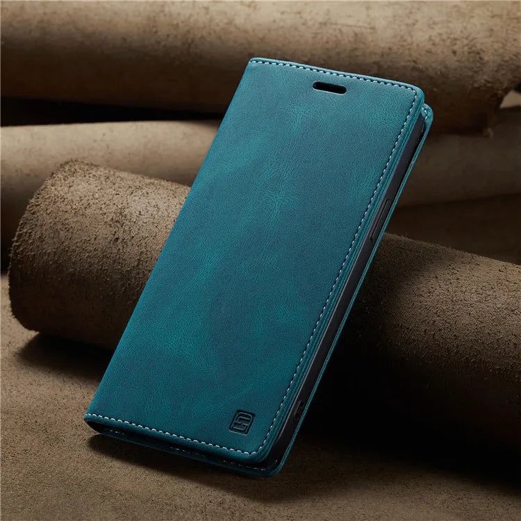 Leather Flip Phone Case For Samsung Galaxy S26 S10 Plus S20 S21 FE S22 S23 S24 S25 Note 20 Ultra Wallet Bracket Protect Cover