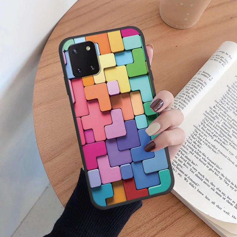 Case For Samsung Galaxy Note 10 Lite Soft Silicone TPU Back Cover Case Protective Coque For Samsung Note10 Lite Funda Capa Shell
