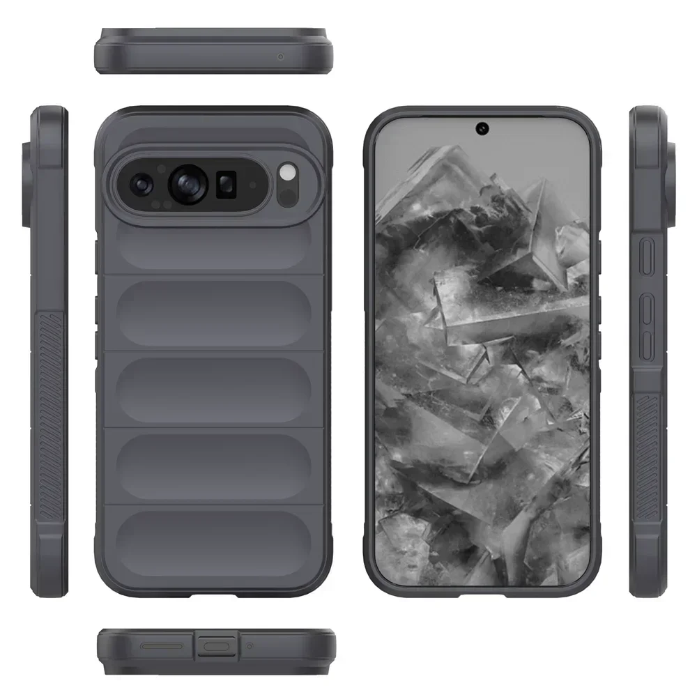 New Shockproof Case For Google Pixel 9A 9 Pro XL Funda Soft Silicone Back Coque For Google Pixel 8 7 Pro 8A 7A 6A Cover
