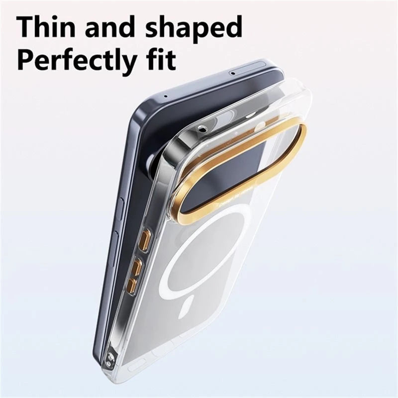 Case For Google Pixel 10 Pro XL 11 10A Pixel11 For MagSafe Magnetic Transparent Ultra Thin Hard PC Phone Cover Simple Shell