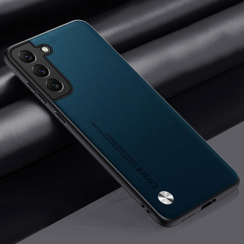 Luxury PU Leather Case For Samsung Galaxy S21 Plus S21 FE Back Cover Silicone Protection Phone Case For Samsung S21 Ultra 5G