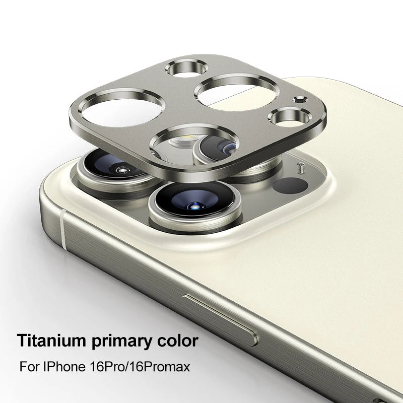 Camera Lens Protector for iPhone 16 Pro Camera Protective Film for iPhone Camera Circles for iPhone 16 Camera Protection Lens