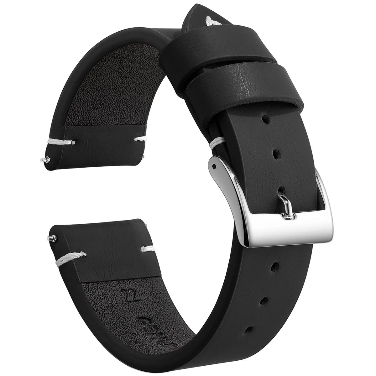 Leather Watch Band Strap Sport Vintage Leather Men Women Watchband Stainless Steel Buckle Watch Accessories 18mm 20mm 22mm