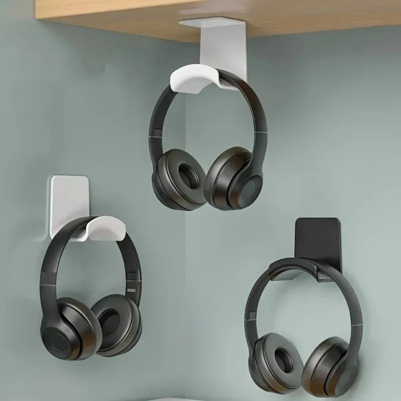 Gaming Headset Holder Universal Headphone Stand Wall Mount Hanger Headset Rack Holder Support