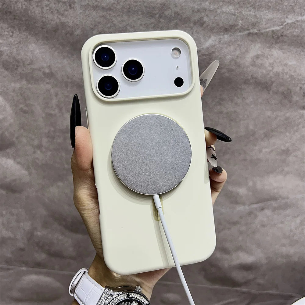 Luxury Official Original Silicone For Magsafe Magnetic Case For iPhone 17 Air 16 15 14 13 12 11 17 Pro Max Must Haves Cover