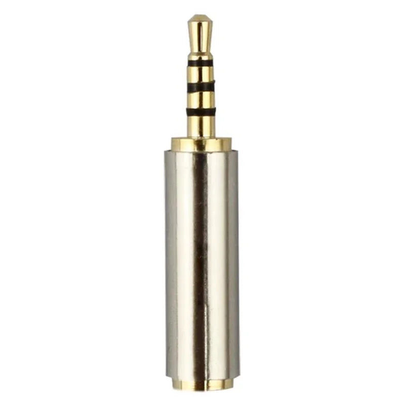2/4/10pcs 3.5mm To 2.5mm Audio Adapter for Cable Stereo Headphone Headset Mic 2.5mm Male To 3.5mm Female Plug Connector