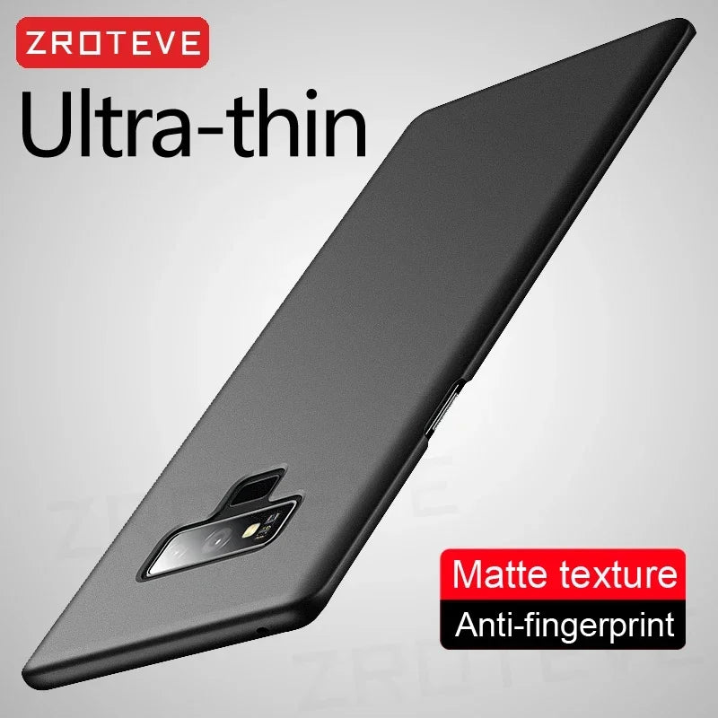 For Samsung Note9 ZROTEVE Slim Hard PC Matte Cover For Samsung Galaxy Note 20 8 9 10 Plus S20 S21 FE S22 S23 S24 S25 Ultra Case
