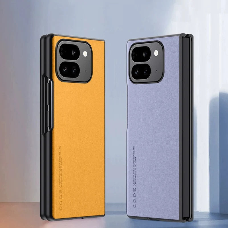 Luxury PU Leather Case For Google Pixel 9 10 11 Pro Fold Back Cover Full Protection Phone Cases Pixel 11 10 9 Pro Fold Bumper