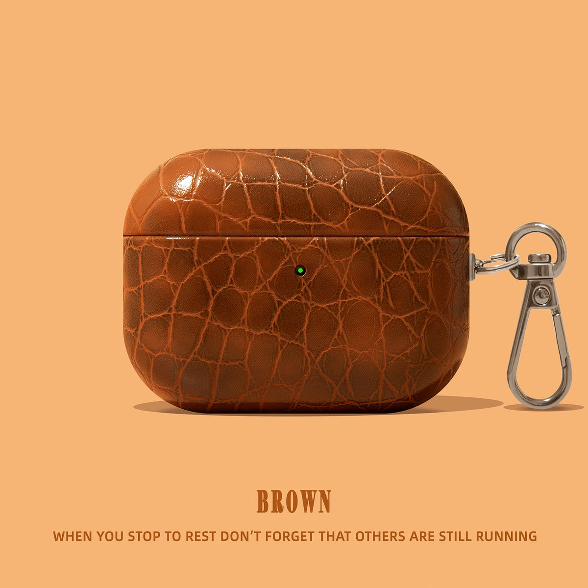 Luxury Crocodile Initials Letters Earphone Case For Airpods 1 2 3 4 Pro2 Luxury Faux Leather New Crocodile Pattern Cover 