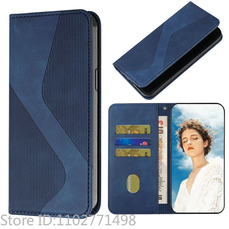 S10+ Luxury Wallet Flip Cover Phone Case For Samsung Galaxy S10E S10 Plus Lite G973F Magnetic Shockproof Leather Cases Fundas