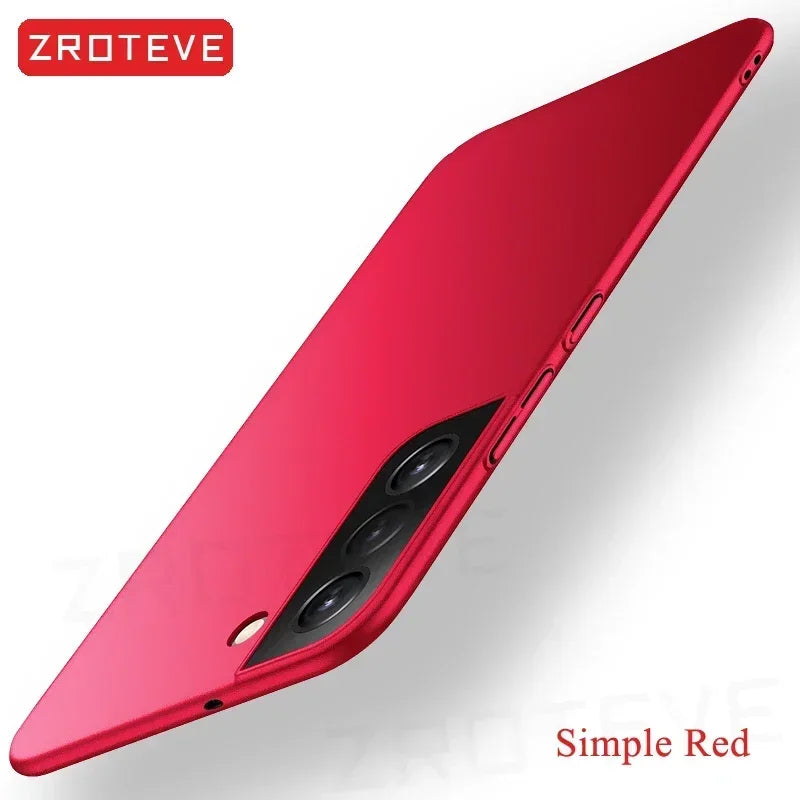 S22 Case Zroteve Slim Hard PC Matte Cover For Samsung Galaxy S24 S23 S22 Ultra S25 Edge S20 S21 FE S10E S10 E S22+ Phone Cases