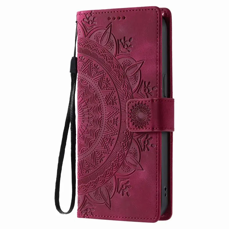 S26 S25 S24 S23 S22 S21 S20 Ultra S10 S9 S8 Plus FE Case For Samsung Galaxy Note 20 10 9 8 Leather Wallet Phone Cover