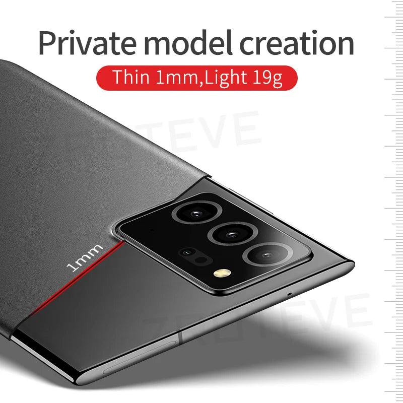 Note20 Ultra Case Zroteve Slim Hard PC Matte Cover For Samsung Galaxy Note 20 9 10 S10 E S20 S21 FE S22 S23 S24 S25 Plus Cases