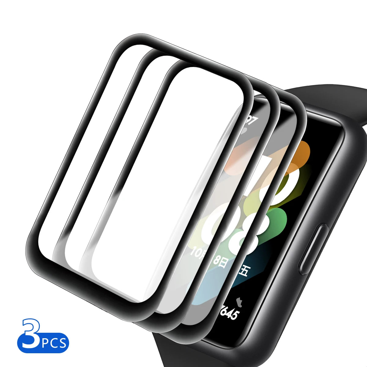 20D Screen Protector for Samsung Galaxy Fit3 Anti-scratch Film for Galaxy Fit 3 Full Coverage Ultra-HD Protective Film(Not Glass