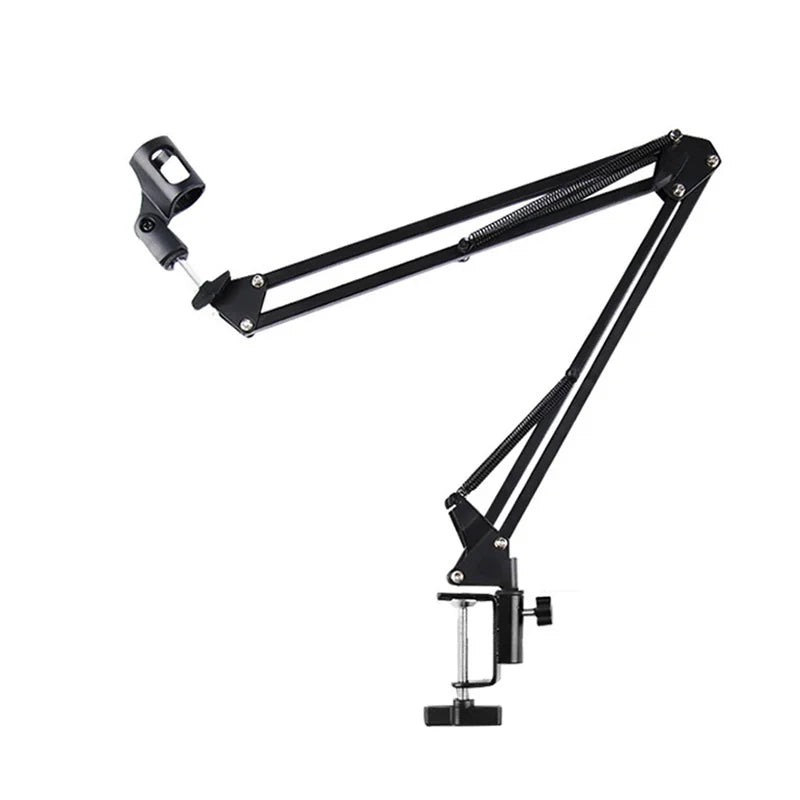 Desktop Adjustable Microphone Stand Boom Holder Professional Flexible Scissor Arm for Podcast/Streaming/Youtube