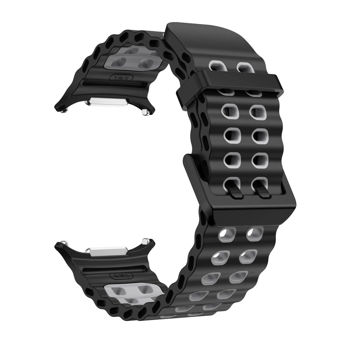 Soft Silicone Strap for Samsung Galaxy Watch 8 Ultra 2025 47mm Original Bracelet for Galaxy Watch Ultra 2-1 47mm Ocean Watchband