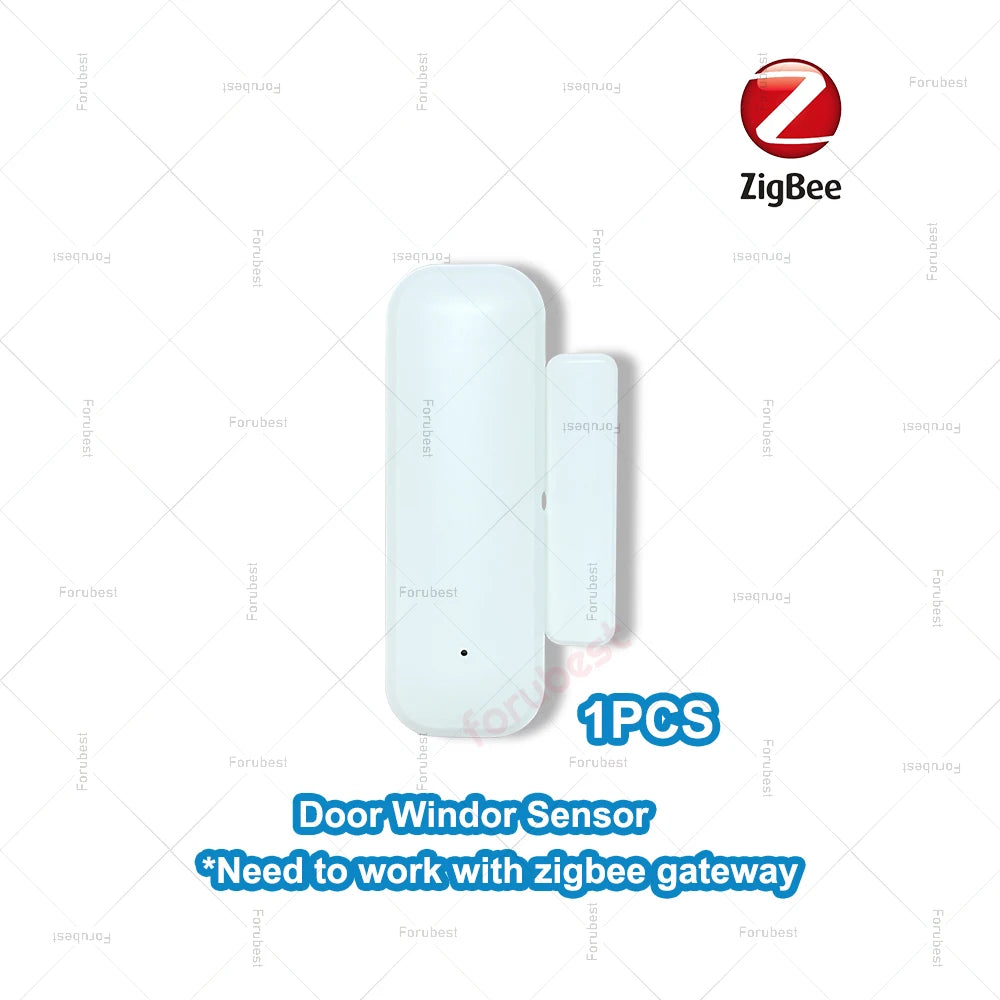 Zigbee Door Sensor Window Sensor Smart Home Security Wireless Door Open Closed Anti-theft Contact Detector App Remote Monitor