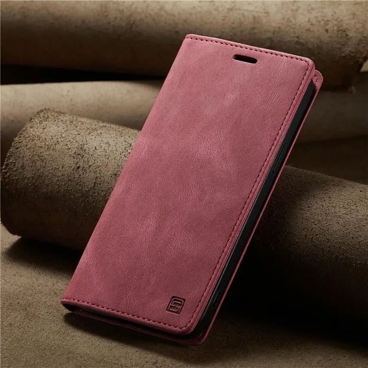 Leather Flip Phone Case For Samsung Galaxy S26 S10 Plus S20 S21 FE S22 S23 S24 S25 Note 20 Ultra Wallet Bracket Protect Cover