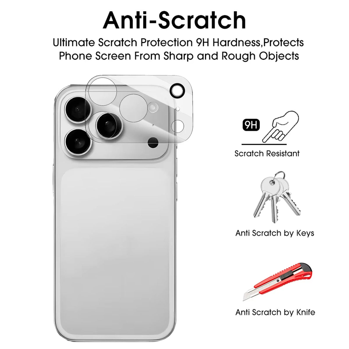 1-4Pcs For Apple iPhone 17 Air Pro Max Camera Lens Screen Protector For Apple IPhone17Pro Max Air Scratch-proof Protective Film