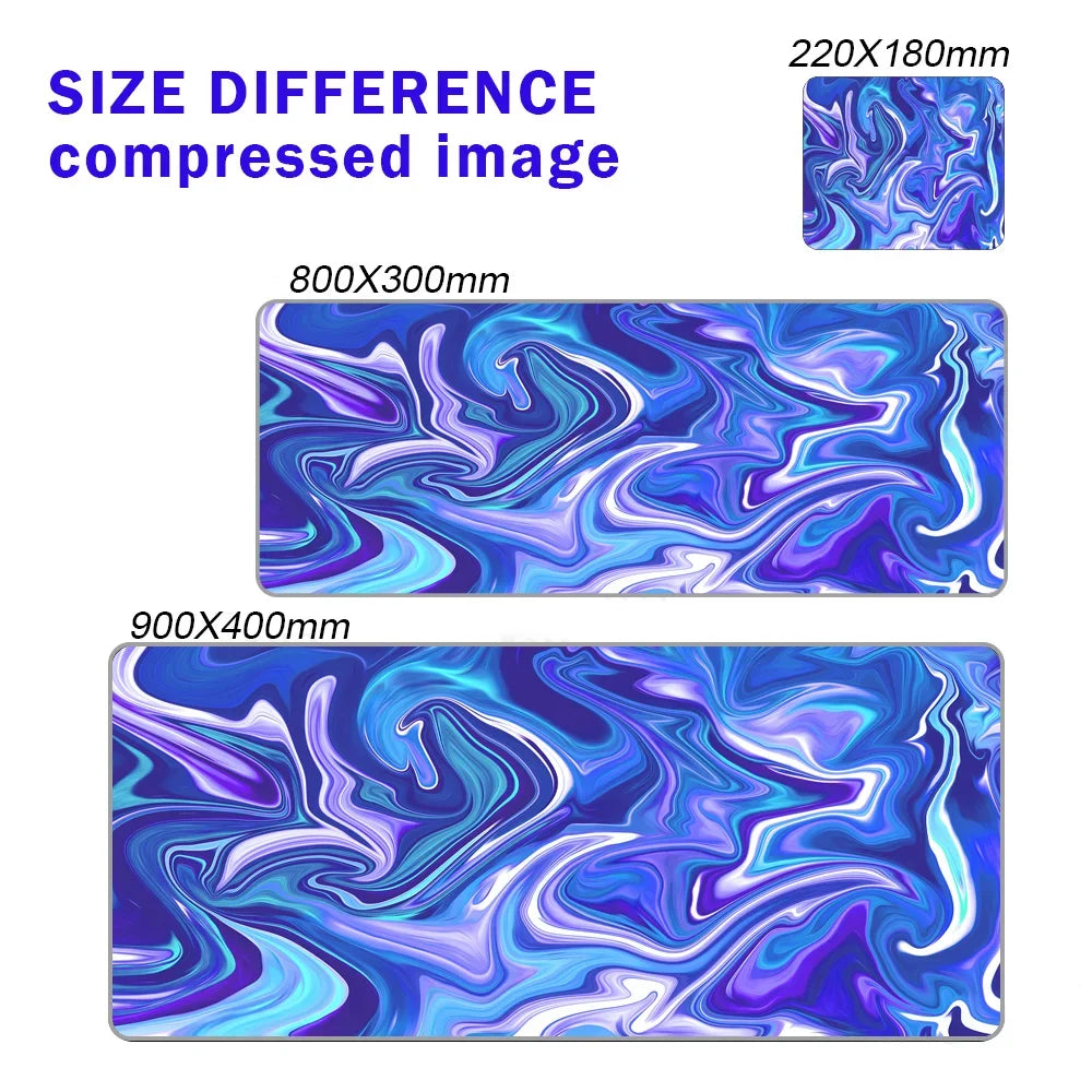 Line Liquid Mouse Pad Gaming Accessories Topographic Table Mat Marble Black Carpet Gray 100x50cm Custom Pc MousePad Desk Mat