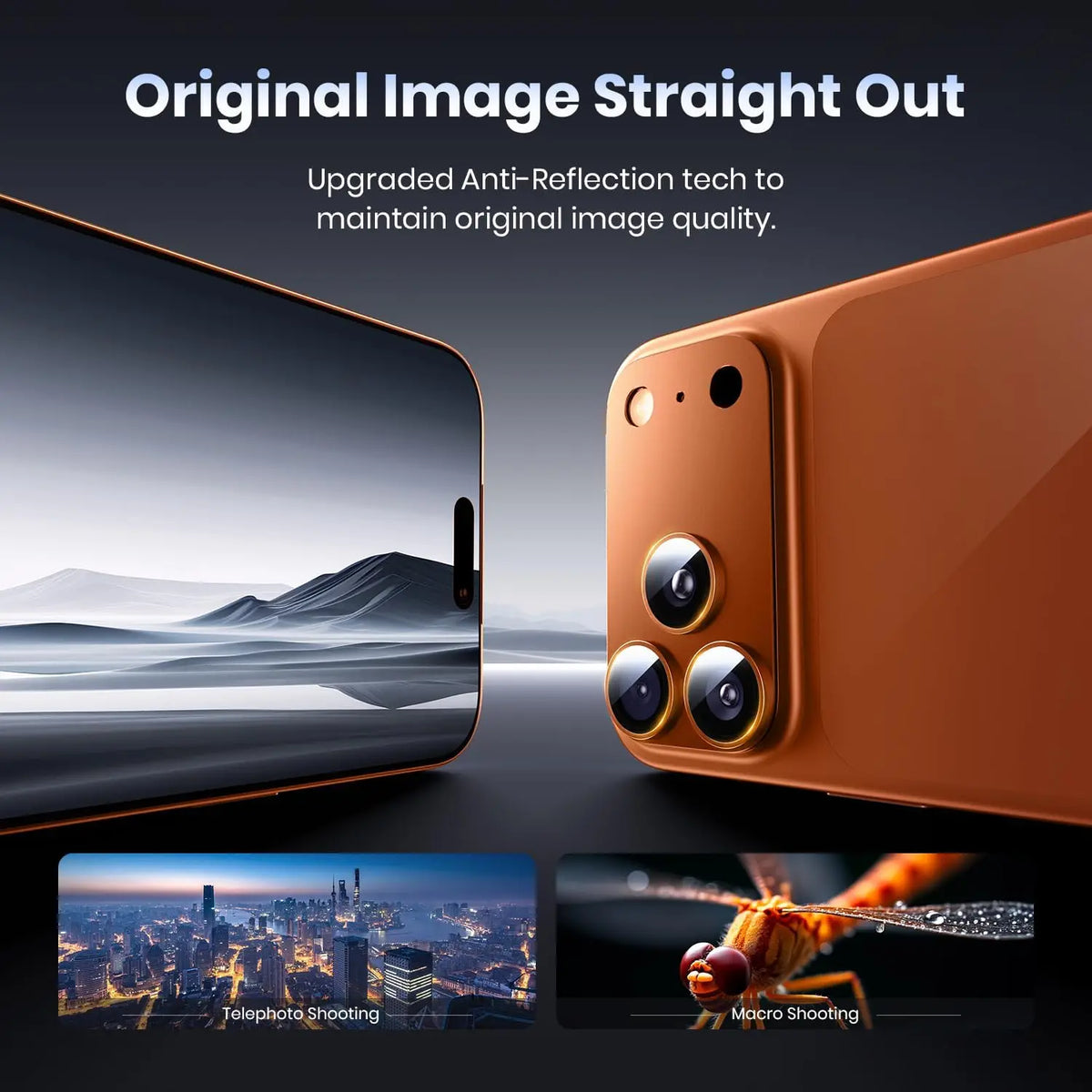 for Phone 17 Pro Max 17Air Camera Lens Protector Strong Adsorption Metal 9H+ Tempered Glass Camera Screen Full Protective Cover