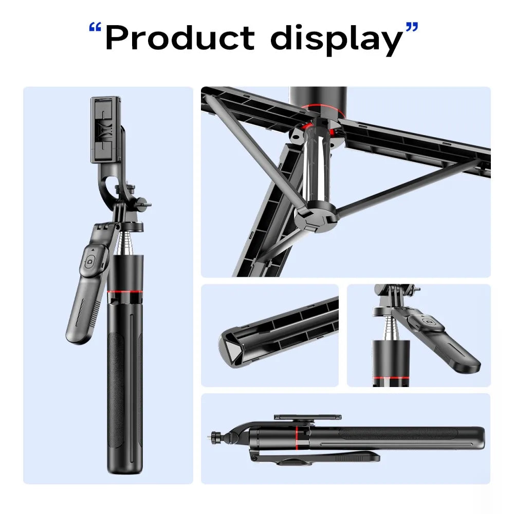 FGCLSY Telescopic Selfie Stick Tripod Monopod Stand Mobile Phone Support Wireless Gimbal Stabilizer For iPhone Android Holder