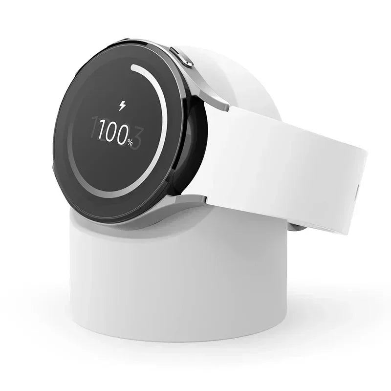 Compatible With Samsung Galaxy Watch 7 6 5 4 3 Charger Stand 40 44 46mm Galaxy Watch 5Pro Charger Silicone Stand Charging Base
