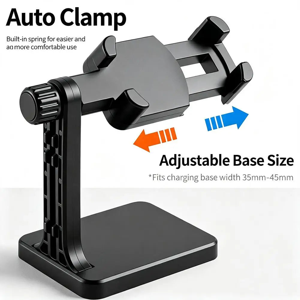 Adjustable Angle Universal Smart Watch Charging Stand Holder Anti‑Slip Stable Desktop Charger Dock Station For Apple Samsung