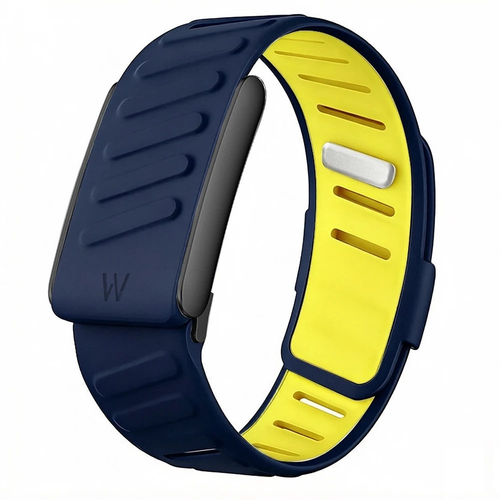 Suitable for Whoop 5.0 Dual Color Silicone Soft Strap Official for Whoop MG Sports Wristband with Metal Frame Included