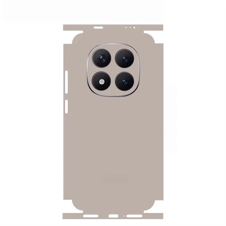 Plain Color Pattern Matte Film Skin Phone Back+Sides Sticker For XIAOMI Redmi Note 15 14 13 Pro Full CoverWrap