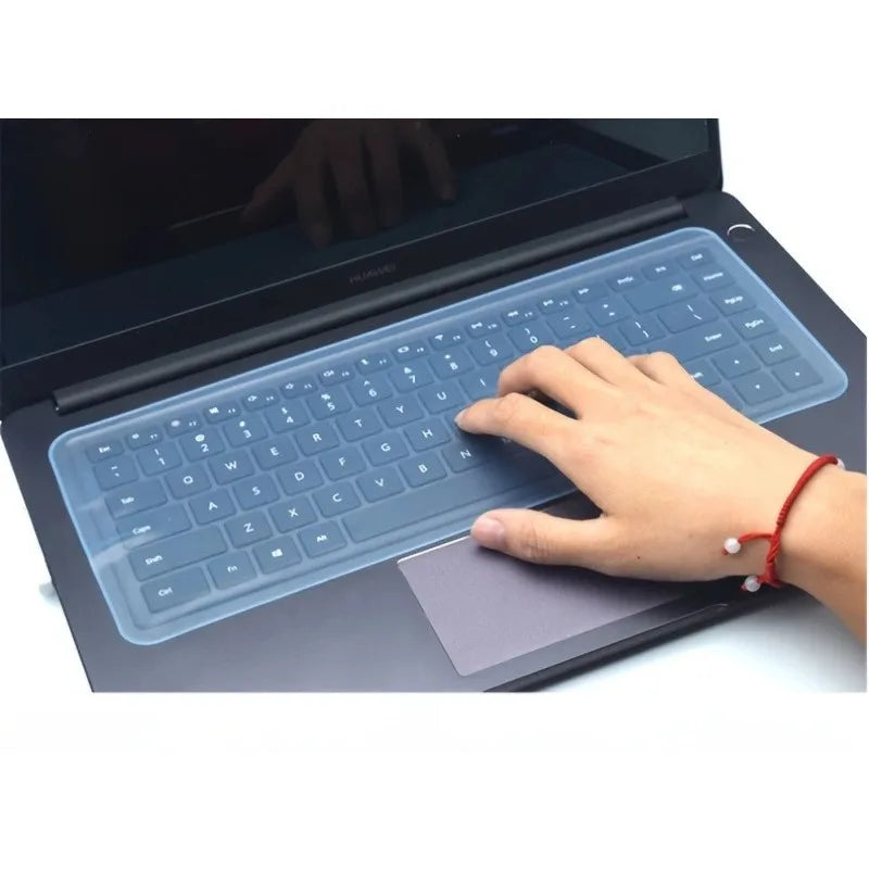 1pc Universal Laptop Keyboard Protector 12-17 Inch Silicone Keyboard Cover