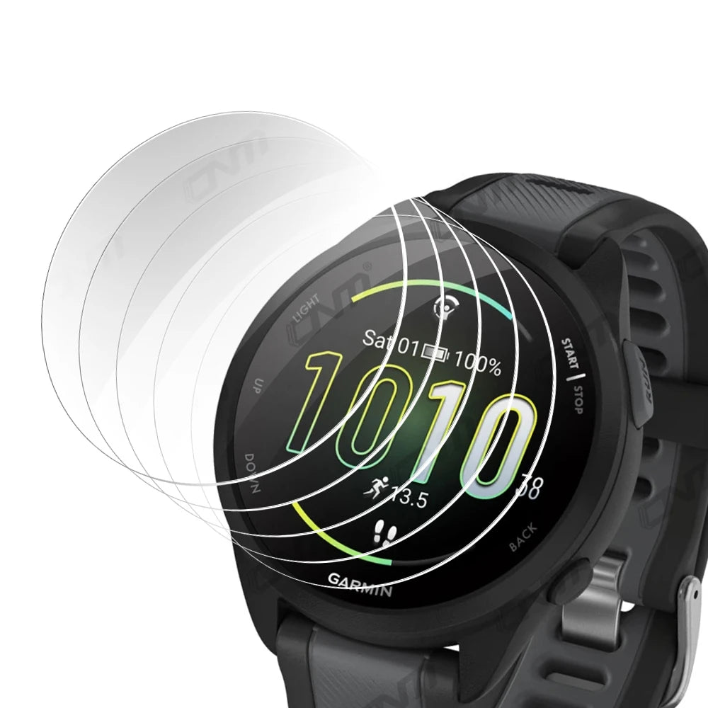 9H Premium Tempered Glass for Garmin Forerunner 165 Music Smart Watch Clear HD Screen Protector for Garmin 165 Protective Film
