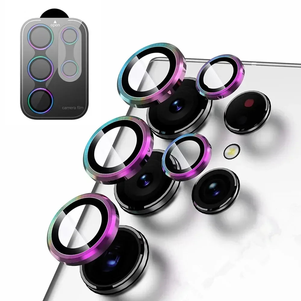 For Samsung Galaxy S26 Ultra S26 Plus S25 Ultra Camera Lens Protector Tempered Glass Camera Cover Screen Protector Metal Scratch