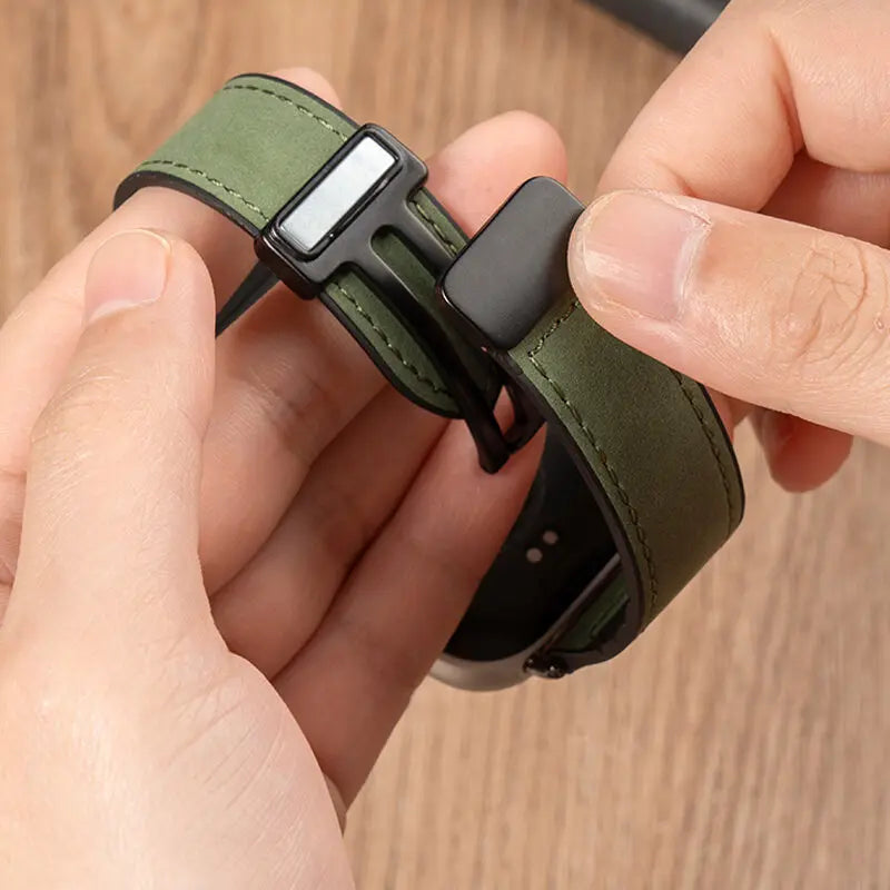 Magnetic Strap For Redmi Watch 6 5 4 Bands Silicone Leather Watchband Correa For Xiaomi Mi Band 9 Pro/8 Pro Bracelet Accessories
