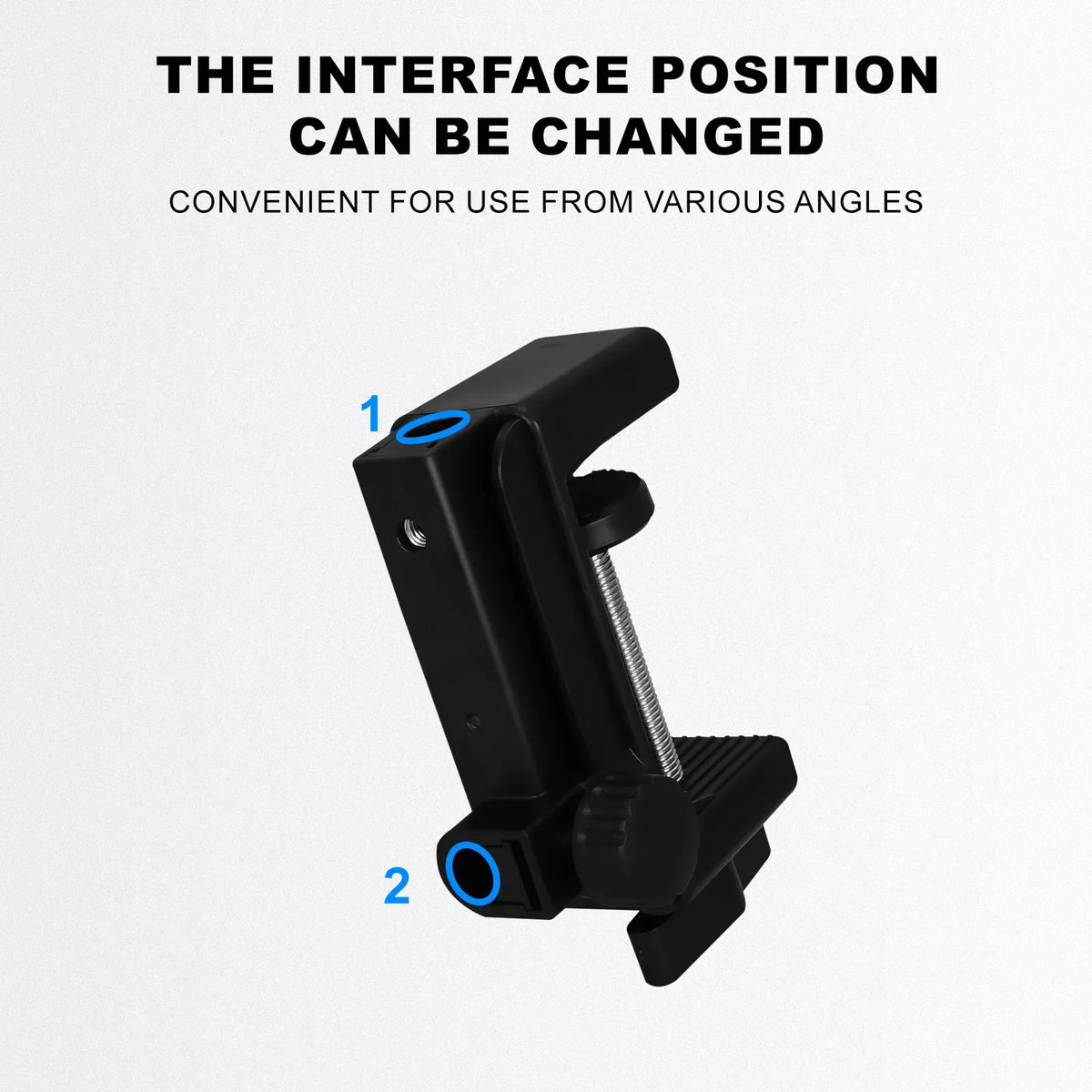 Desktop Arm Holder for Microphone Stand Computer Mic Stand with RGB Lighting Cantilever Bracket for Live Singing Condenser Mic