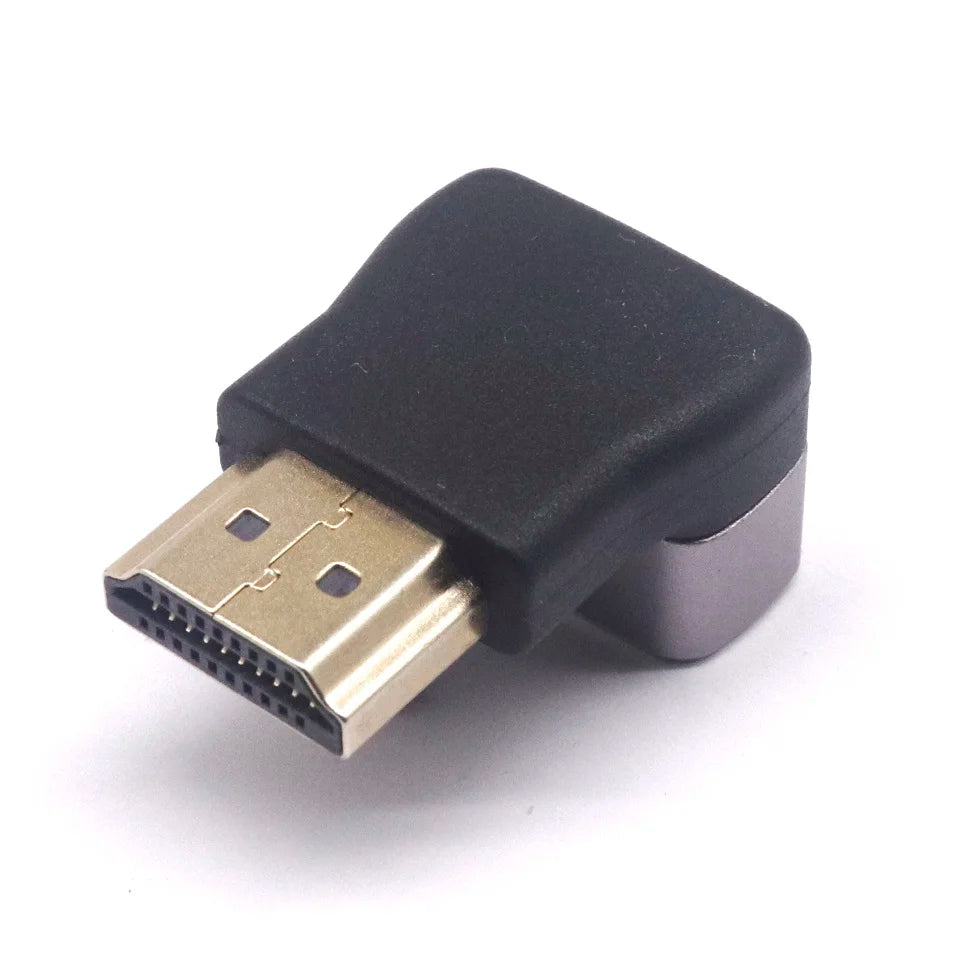1/2pcs 8K 60HZ ultra high definition adapter HDMI2.1 male to female extension HDMI8K elbow 90 degree 270 degree adapter