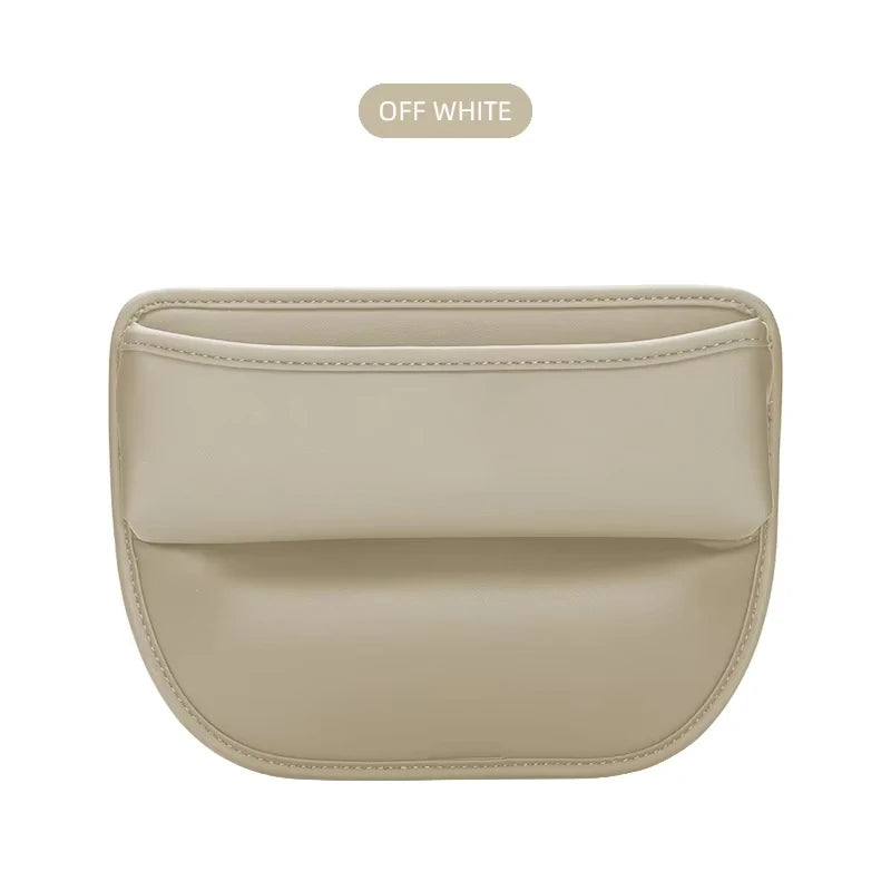 Car Seat Gap Organizer Storage Box Nappa Leather Multifunction Universal Crevice Side Storage Pocket Wallet Key Card Accessories