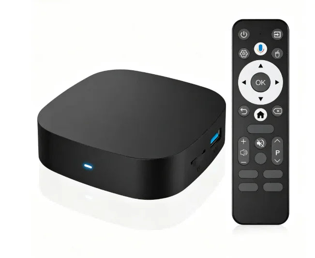 New 2026 TV Box Rockchip RK3518 8GB RAM 128GB ROM WiFi 6 BT 5.4 Dual UI 8K Ultra HD Smart Media Player