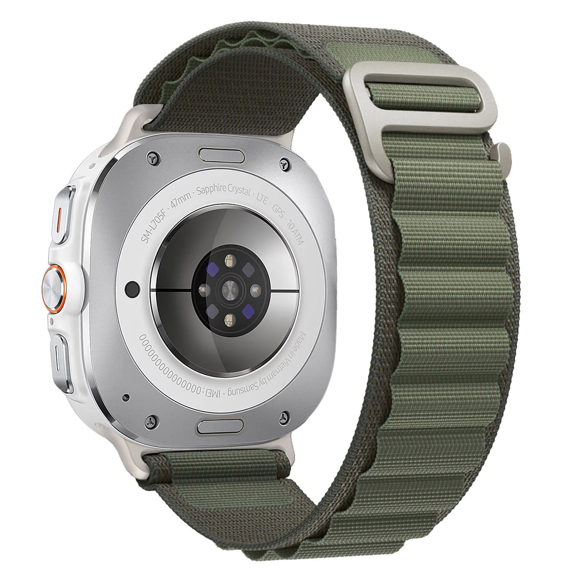 Alpine Loop Band For Samsung Galaxy Watch Ultra 2 47mm Nylon Bracelet Correa Galaxy Watch Ultra(2025) 47mm Strap Accessories