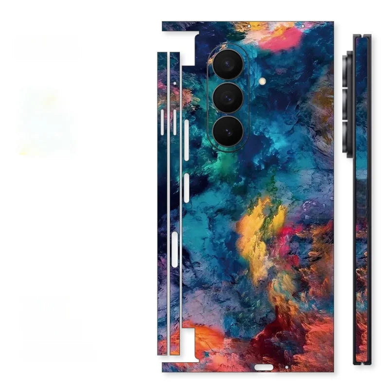 Skin Wrap For Galaxy Z Fold8 Ultra Back Film Samsung Z Fold 8 7 Protective Decal Fold 4 Fold 3 Sticker Back Screen Protector