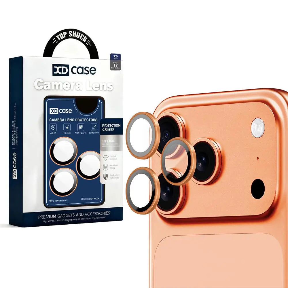XDcase AF + AR Hawkeye Camera Lens Protector For iPhone 17 Pro Max / 17 Pro Lens Protective Film with Alignment Tool