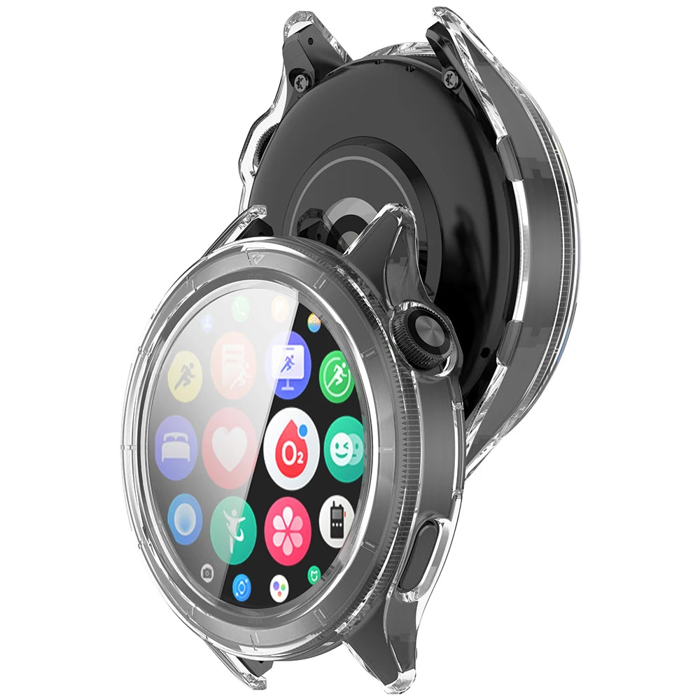 PC Case + Tempered Glass For Xiaomi Watch S4 Full Shell Screen Protector Bumper Cover For Xiaomi Watch S4 eSIM Smart Accessorie