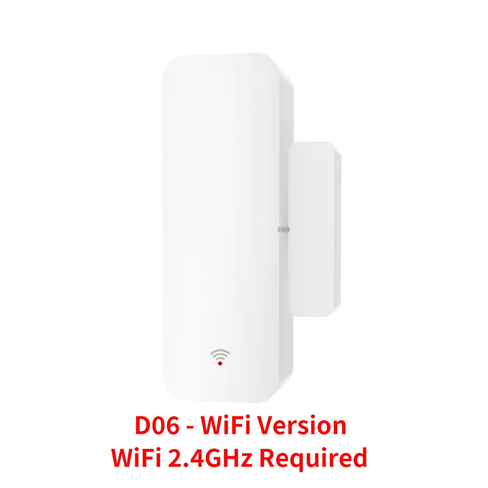 Tuya Zigbee Wifi Door Sensor Window Entry Sensor Security Burglar Magnetic Sensor Alarm Smart Life Work With Alexa Google Home