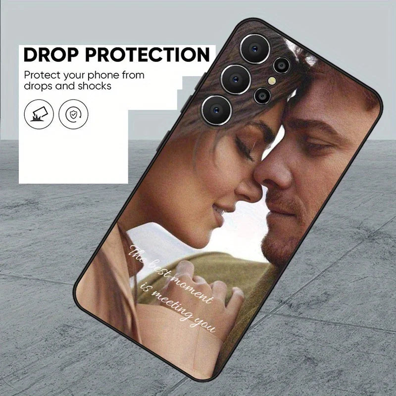 DIY Photo Customized Frosted Cases For Samsung Galaxy A55 A54 A53 A52 Case A35 34 S25 S24 S23 S22 S21 S20 Ultra Plus FE Cover