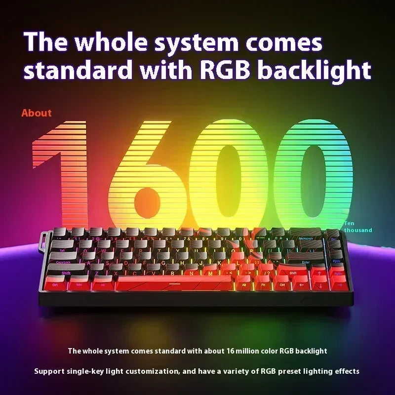 Aula Win60 Win68 He Magnetic Switch Keyboards 8k Rgb Hot-Swap Wired Mechanical Gaming Keyboard Customize Esports PC Gifts