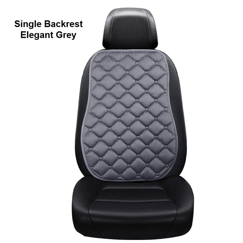 Car Seat Cover Protector Universal Winter Warm Auto Seat Cushion Rear Seat Cushion Protection Covers Back Cushion Three Piece